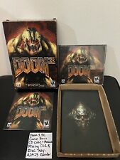 Doom 3 Vintage PC Game Box + Manual + Estojo (Disco Ausente 1 + Chave de Jogo) A2423 comprar usado  Enviando para Brazil