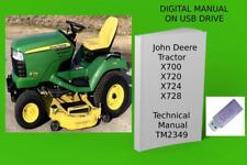 John Deere X700 X720 X724 X728 Select Ultimate Series Manual Técnico Ver Desc comprar usado  Enviando para Brazil