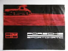 Porsche 911 sportomatic d'occasion  Pessac
