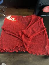 Ladies red bolero for sale  PAISLEY