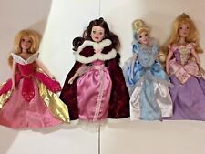 Walt Disney's Princess Collection Porcelain Doll Belle Cinderella Snow White LOT for sale  Shipping to South Africa