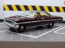 1964 '64 Ford Galaxie XL 500 Burgundy Big Block V8 1/64 réplica de diorama em muito bom estado comprar usado  Enviando para Brazil