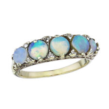Ring opal diamonds d'occasion  Expédié en Belgium