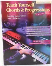 Libro de teclado de piano Teach Yourself Chords and Progressions del Dr. Bert Konowitz segunda mano  Embacar hacia Mexico