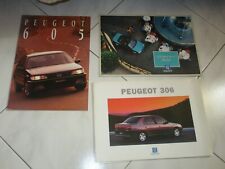 Peugeot lotto brochure usato  Rancio Valcuvia