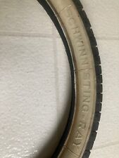Used, 1972 SCHWINN Stingray  20 x 2.125  KNOBBY Whitewall Bicycle Tire Made in USA for sale  Shipping to South Africa