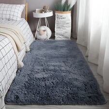 Alfombras de felpa de 14 colores alfombras suaves cabello largo tapete dormitorio cabecera, usado segunda mano  Embacar hacia Argentina