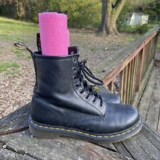 Botas de combate Doc Martens negras Air Wair cuarto superior talla 9 L AW004 segunda mano  Embacar hacia Argentina