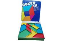 Quebra-cabeça Boxed In Milton Bradley 1981 boa forma jogo de plástico comprar usado  Enviando para Brazil