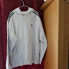 Adidas white hoodie for sale  AYLESFORD