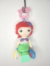 Used, Disney Baby Ariel Little Mermaid Plush Crib Car Seat Stroller Activity Toy Pull for sale  Shipping to South Africa