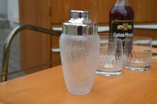 True vintage cóctel cantinero shaker eisglas 60er bar shaker ice Glass 60's segunda mano  Embacar hacia Spain