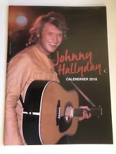Johnny hallyday calendrier d'occasion  Taverny