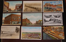 Lote de 15 cartões postais vintage Waterloo Iowa - ruas principais 1 RPPC / cabanas de turismo comprar usado  Enviando para Brazil