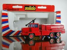 SOLIDO CAMION BERLIET SAPEURS POMPIERS LANCE MOUSSE  Ref. 3107  Made in France  d'occasion  Quimper