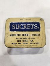 Vintage sucrets antiseptic for sale  Swanton