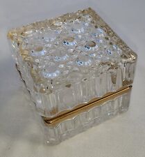Vintage crystal hinged for sale  Temecula