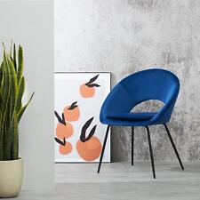 Velvet dining chair for sale  RETFORD