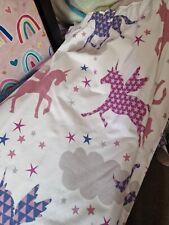 Unicorn curtains girls for sale  Shipping to Ireland