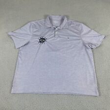 Camisa polo Vineyard Vines para hombre XXL azul manga corta cuello pullover pop vaporizador segunda mano  Embacar hacia Argentina