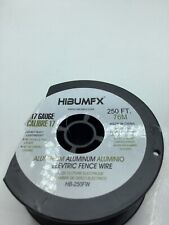 HIBUMFX Spool Aluminum Electric Fence Wire 250FT 76M 17 Gauge HB-250FW for sale  Shipping to South Africa