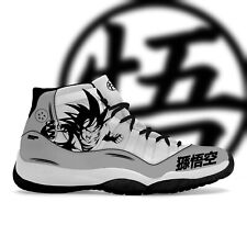 RARE Dragonball Goku Sketch Sneakers Custom 11 Anime Shoes for sale  Shipping to South Africa