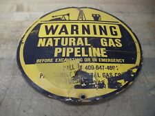 Vintage warning natural for sale  Conroe