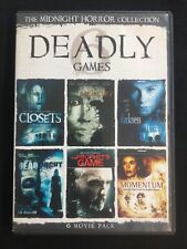 Pacote com 6 armários e muito mais de filmes de terror Deadly Games (DVD, 2011) FRETE GRÁTIS comprar usado  Enviando para Brazil