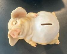 PIGGY BANK Money Box Resin Pig Craft Saving Pot Coin Bank Kids Saving for sale  Shipping to South Africa