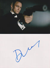 DANIEL CRAIG Original Autogramm signierte Briefkarte James Bond 007 comprar usado  Enviando para Brazil