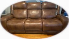 Leather reclining sofa for sale  Atlanta