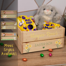 Personalised easter crate for sale  Shipping to Ireland