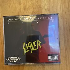Conjunto de 2 CDs Slayer Decade of Aggression Live EUA 1991 edição de discos americanos, usado comprar usado  Enviando para Brazil