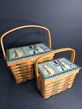 Set lidded baskets for sale  Centuria
