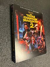 Usado, The Texas Chainsaw Massacre Parte 2 Scream Factory CE Blu-ray con cubierta fuera de existencia segunda mano  Embacar hacia Argentina