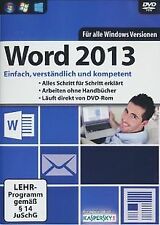 Word 2013 lernkurs gebraucht kaufen  Berlin