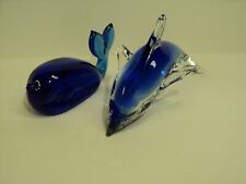 Vintage glass whale for sale  Lawrence