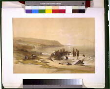 Caifás olhando para o Monte Carmelo, 24 de abril de 1839, Haifa, Israel, David Roberts comprar usado  Enviando para Brazil