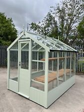 Timber greenhouse painted for sale  ROTHERHAM