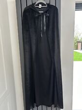 Black long cape for sale  CARSHALTON