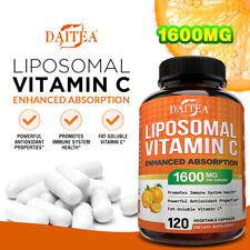 Cápsulas liposomal vitamina C -30TO120, dosis alta 1600 mg/día, usado segunda mano  Embacar hacia Argentina