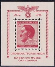 1945 NAZI Bohemia & Morávia Hiltar's Birthday SS MNH selo de reprodução sv comprar usado  Enviando para Brazil