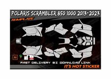 Modelo POLARIS SCRAMBLER 850 1000 2013-2023 1/1 escala real formato EPS PDF CDR comprar usado  Enviando para Brazil