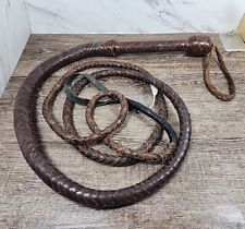 Bullwhip genuine handcrafted for sale  Omaha