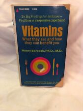 Vitaminas: qué son y cómo pueden beneficiarte por Borsook, Henry segunda mano  Embacar hacia Argentina