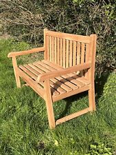 Teak garden bench for sale  BROMSGROVE