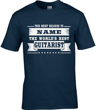 Guitarist mens personalised for sale  ENFIELD