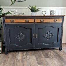 Sideboard black upcycled for sale  DURHAM