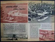 Floatplane seaplane 1947 for sale  Diamond Point