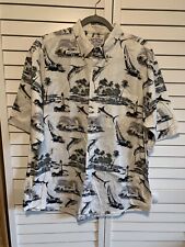 Usado, Camisa masculina Boca Classics XL pesca veleiro farol Marlin Palm Tree Island comprar usado  Enviando para Brazil